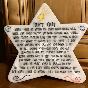 Don’t Quit Star ⭐️